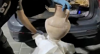 Osmanlı dönemlerine ait  tarihi eserler ele geçirildi