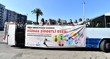 PERGEL üyesi kadınlardan şiddete karşı farkındalık eylemi
