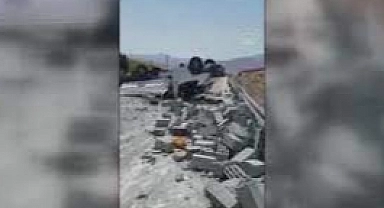 Pikap ve taksinin çarpışması sonucu 1 kişi öldü,