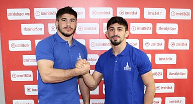 Şampiyon kardeşler İzmirli oldu