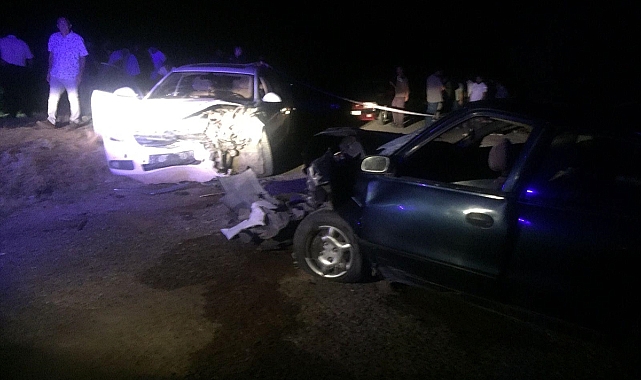 Uşak'ta trafik kazasında 1 kişi öldü, 3 kişi yaralandı
