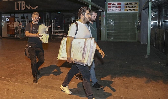 Yediiklim Yayınları'ndaki aramalar tamamlandı