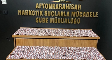 Afyonkarahisar'da uyuşturucu operasyonunda 2 şüpheli yakalandı
