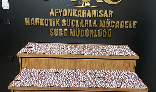 Afyonkarahisar'da uyuşturucu operasyonunda 2 şüpheli yakalandı