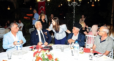 Başkan Çalkaya Gazilerin Onuruna yemek düzenledi