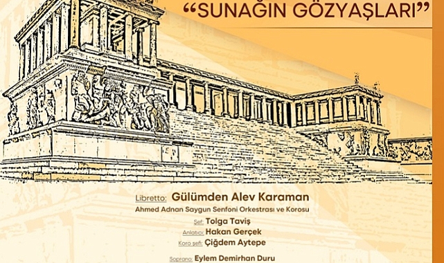 “Bergama Oratoryosu: Sunağın Gözyaşları” dünya prömiyeri