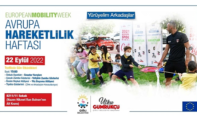 Çiğli Avrupa Hareketlilik Haftası’na Hazır