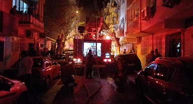 Eşine sinirlenerek evini yakan kişi gözaltına alındı