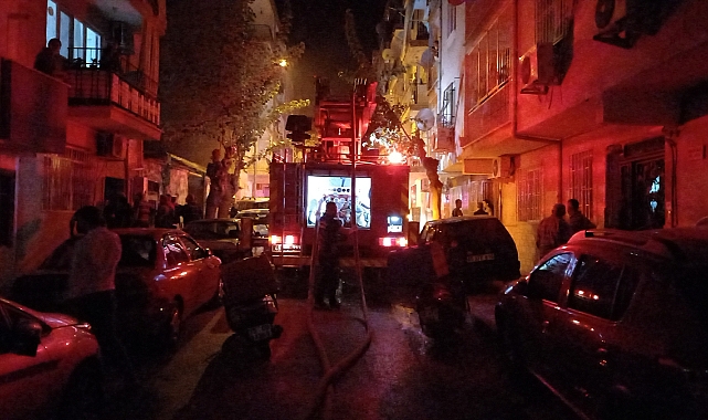 Eşine sinirlenerek evini yakan kişi gözaltına alındı