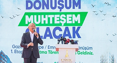 Gaziemir'de örnek kentsel dönüşüm başlıyor