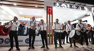 İEF’teki Buca standında 9 Eylül coşkusu