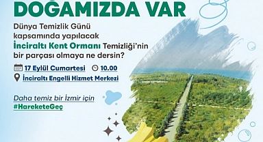 İzmir’de temizlik hareketi devam ediyor