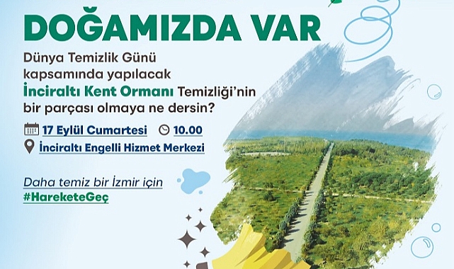 İzmir’de temizlik hareketi devam ediyor