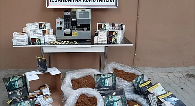 Kaçak tütün ve sigara operasyonunda 2 şüpheli gözaltına alındı