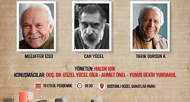 Karşıyaka Edebiyatın Üç Devini Selamlıyor