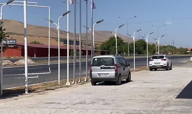 Kırşehir'de korkulu dolu saatler