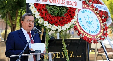 Konak Gültepe’de  9 Eylül’e özel tören