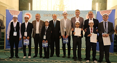 Kur'an-ı Kerim'i Güzel Okuma Yarışması'nda Türkiye finali, Denizli'de yapıldı