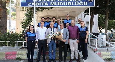Narlıdere’de Zabıta Haftası Ziyareti