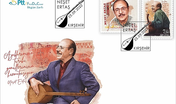 Ptt'den “Neşet Ertaş” Konulu Anma Pulu Ve İlkgün Zarfı