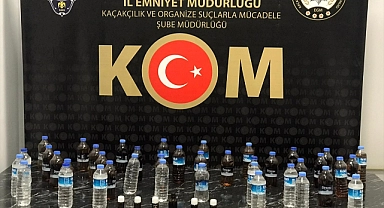 Sahte içki üretip sattığı iddia edilen şüpheli yakalandı