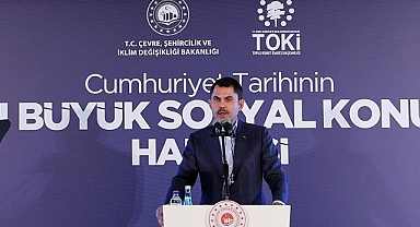 Sosyal konut projesine başvuru sayısı 224 bine ulaşmış durumda