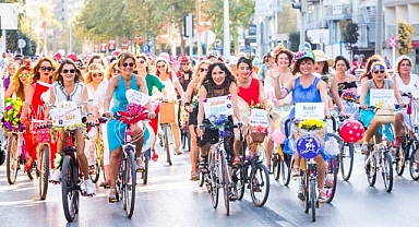 Süslü Kadınlar Bisiklet Turu,Ayvalık’ta yapılacak.