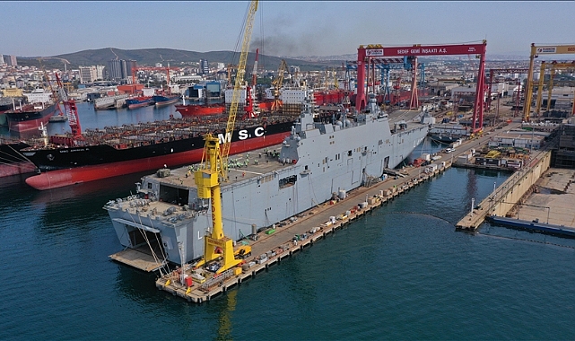 TCG Anadolu yıl sonunda teslim edilecek