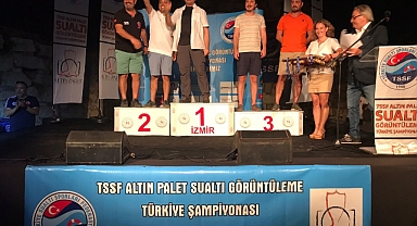 Türkiye Sualtı Görüntüleme Şampiyonası İzmir'de yapıldı