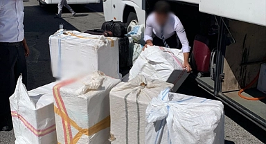 Uşak'ta 10 milyon 220 bin makaron ele geçirildi