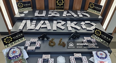 Uşak'ta hava destekli uyuşturucu operasyonunda 6 kişi yakalandı