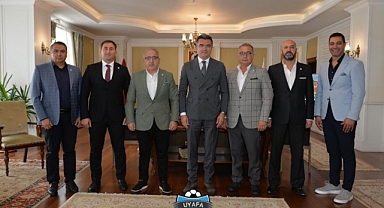 Uyap Yönetimi Erzurum Valisi'ni Ziyaret Etti
