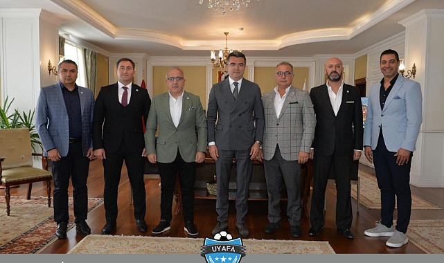 Uyap Yönetimi Erzurum Valisi'ni Ziyaret Etti