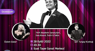 Zeki Müren Şarkıları Karşıyaka’da Söylenecek