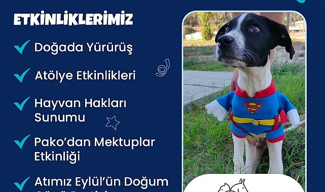4 Ekim Dünya Hayvanları Koruma Günü Pako’da kutlanacak