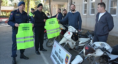 Akhisar'da çalıntı 14 motosiklet sahibine teslim edildi