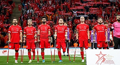 Ampute Futbol Milli Takımı dünya şampiyonu