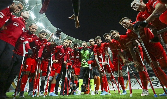 Ampute Futbol Milli Takımı finale yükseldi
