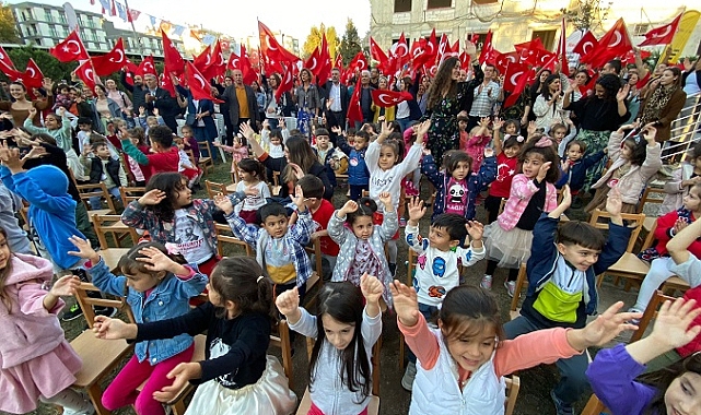 Ayda Bebek Anaokulu’nda cumhuriyet coşkusu