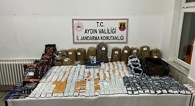 Aydın'da 18 bin 980 makaron ele geçirildi