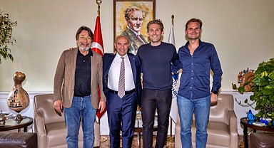 Başkan Soyer Göztepe Başkanı Ankersen’i ağırladı