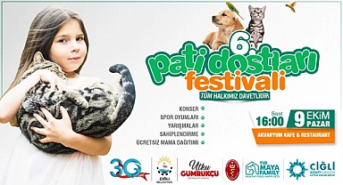 Çiğli Belediyesi 6. Pati Dostları Festivali'ne Hazır