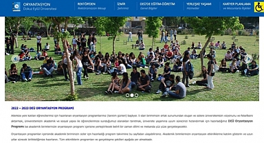 Deü’den Yeni Öğrenciler İçin Oryantasyon Programı