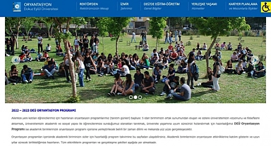 Deü’den Yeni Öğrenciler İçin Oryantasyon Programı
