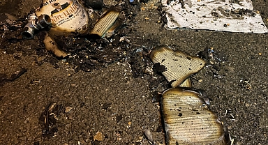 Evinde yangın çıkaran kadın gözaltına alındı