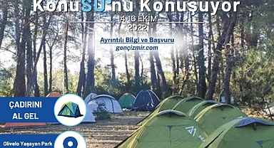 Genç kampçılar Olivelo’da su için buluşacak