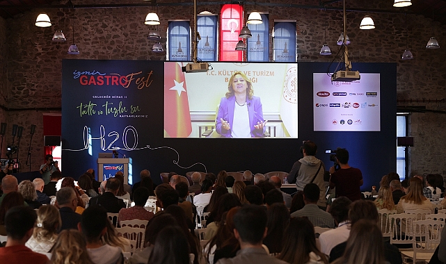 İzmir'de gastronomi festivali düzenlendi