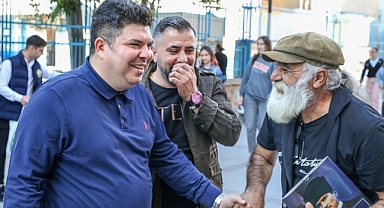 Kılıç 99’uncu yıl heyecanını esnafla paylaştı