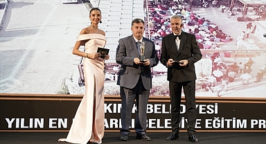 Kınık Belediyesinin projesine ödül