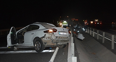 Manisa'da trafik kazasında 2 kişi öldü